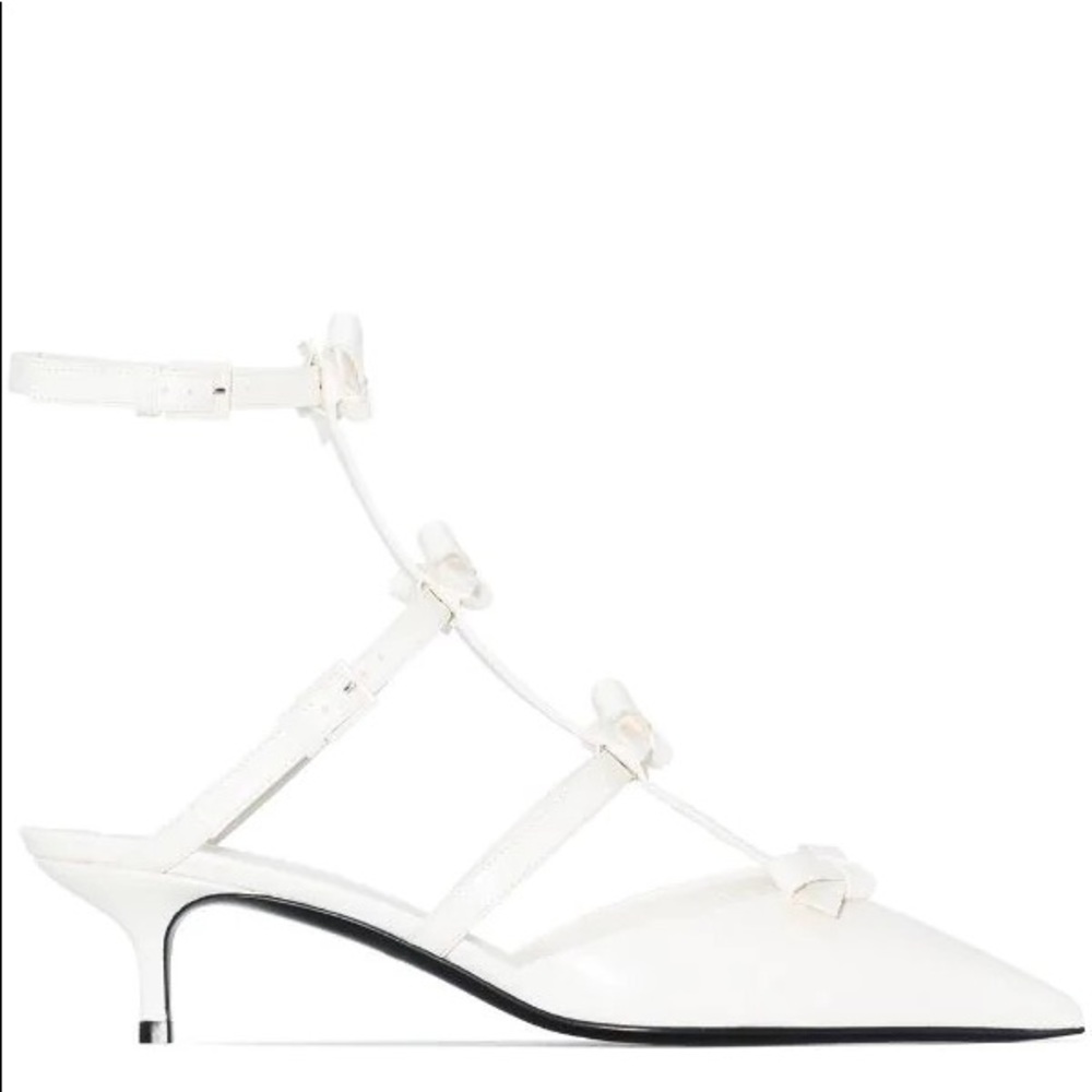 Valentino Bow Kitten Heels